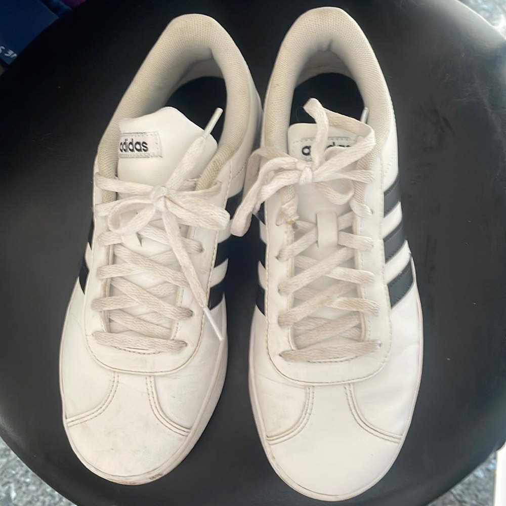 Adidas low top court sneakers
